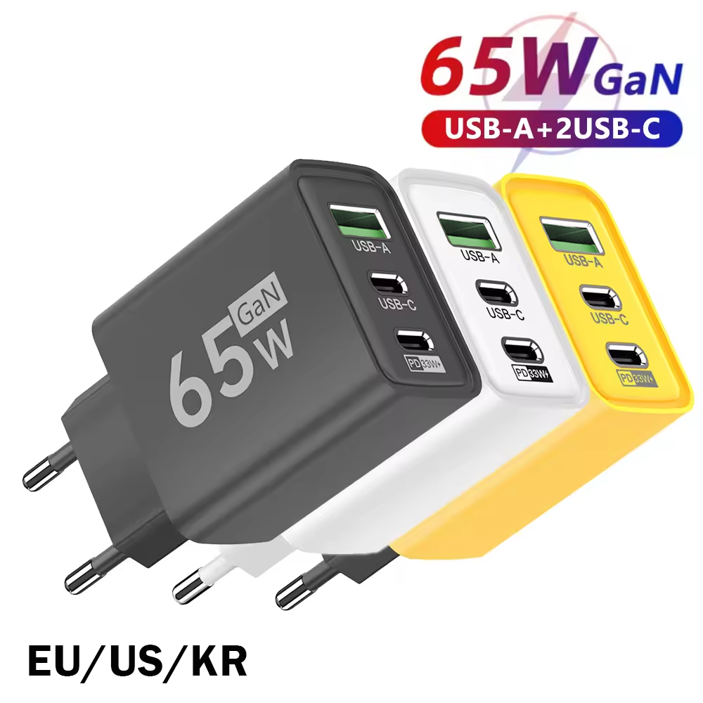 Travel Accessories Iphone - Chargeur mural USB C GaN 65W