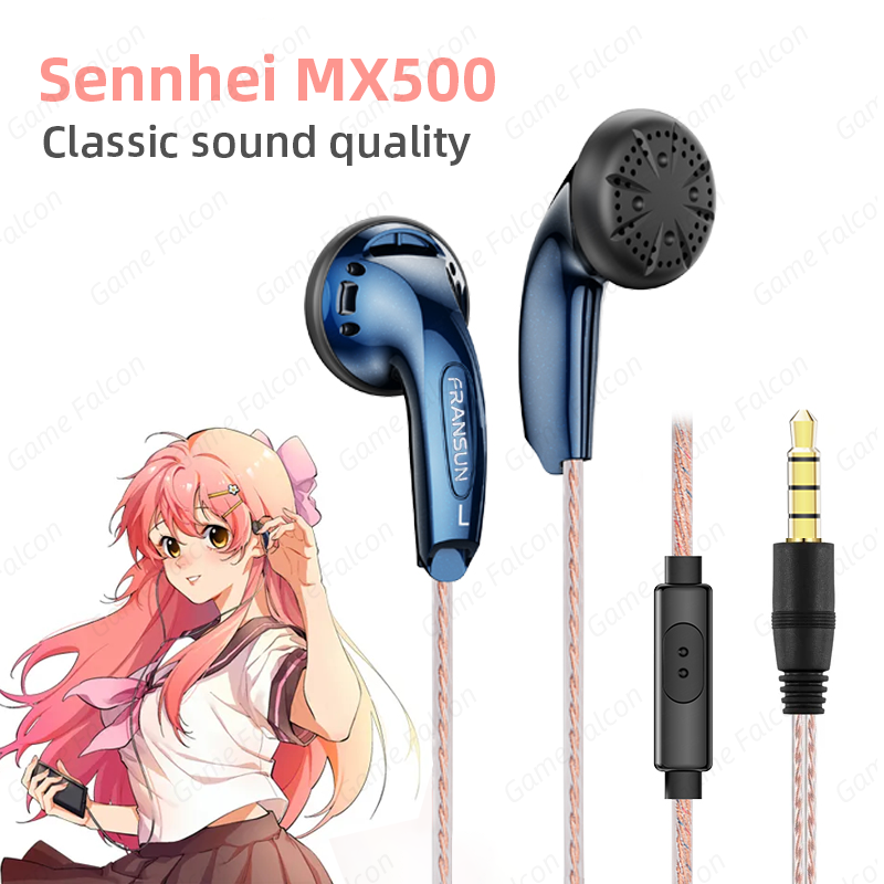Earplug Set Foam - Bouchons d'oreilles classiques Sennhei MX500, oreillettes