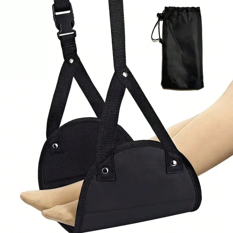 Travel Accessories Long Flight - Repose-pieds portable et réglable pour avion,