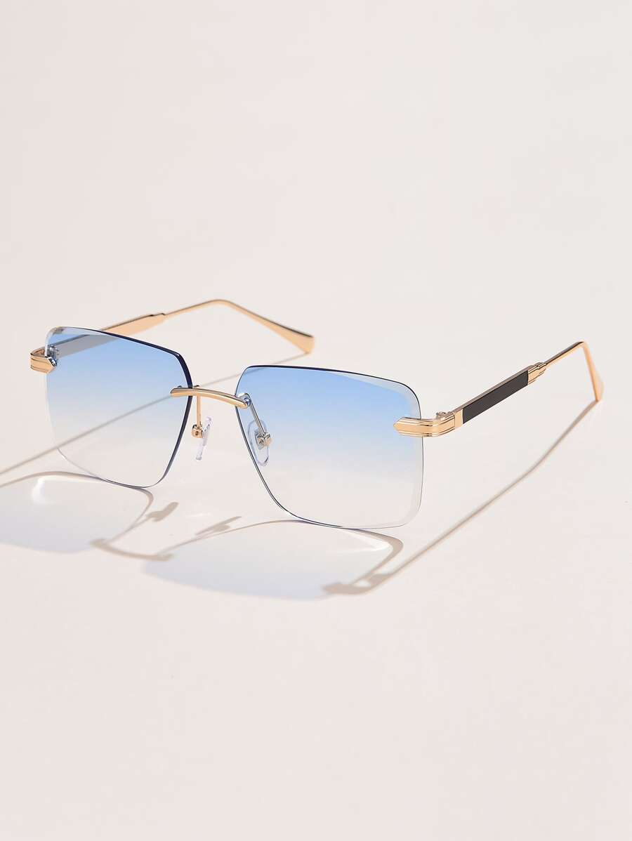 Travel Accessories For Women - Lunettes de soleil carrées sans monture