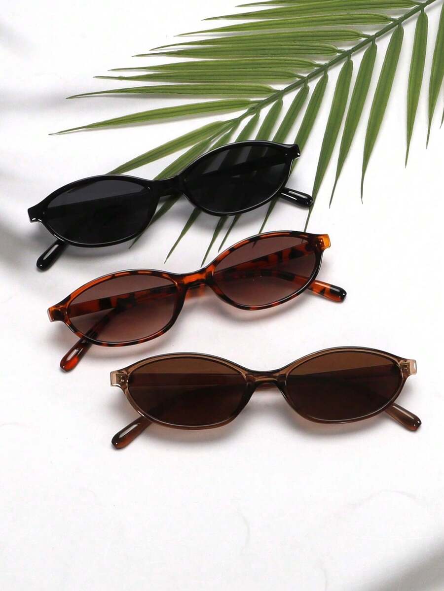 Travel Accessories For Women - 1 paire de lunettes ovales à