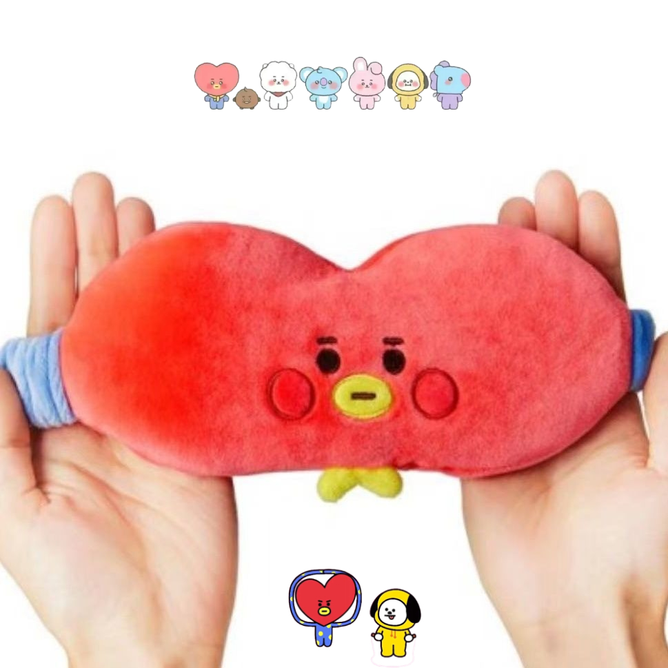 Travel Accessories Unisex - Masque pour les yeux en peluche
