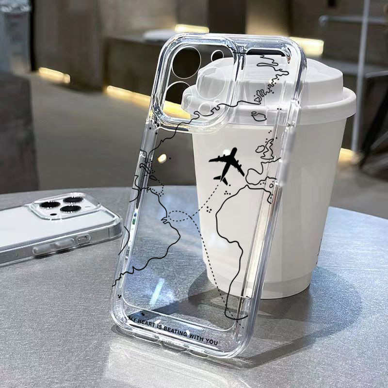 Travel Accessories Iphone - Coque transparente souple pour iPhone 17