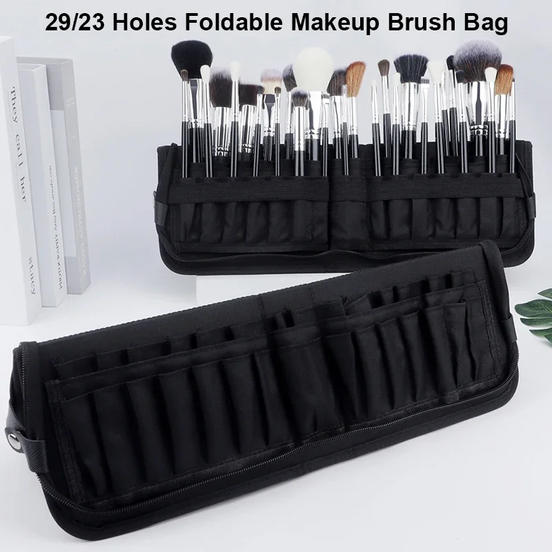 Travel Accessories Toiletries - 29/23 trous pliable maquillage brosse sac