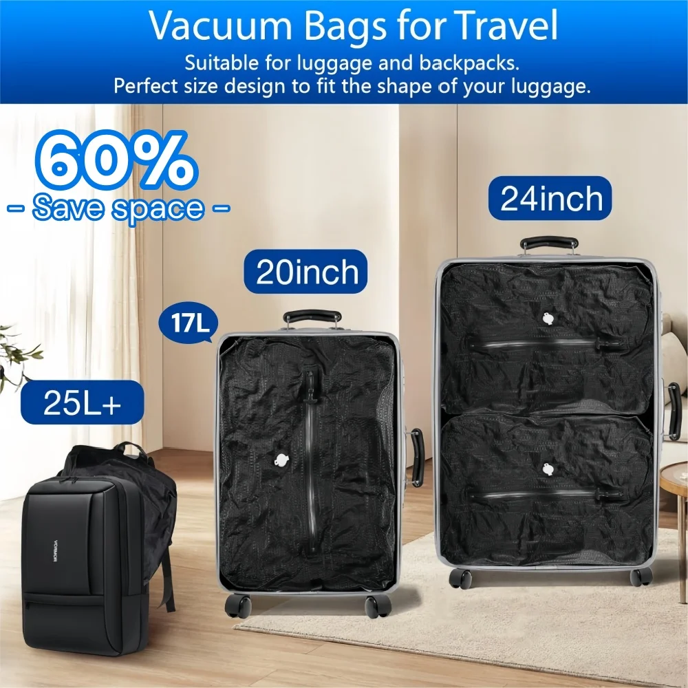 Sacs de rangement sous vide po - Compression Bag Vacuum avis et prix