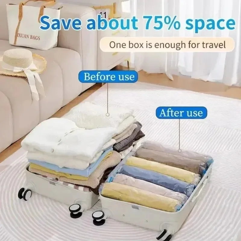 Sacs de rangement de voyage co - Compression Bag Vacuum avis et prix