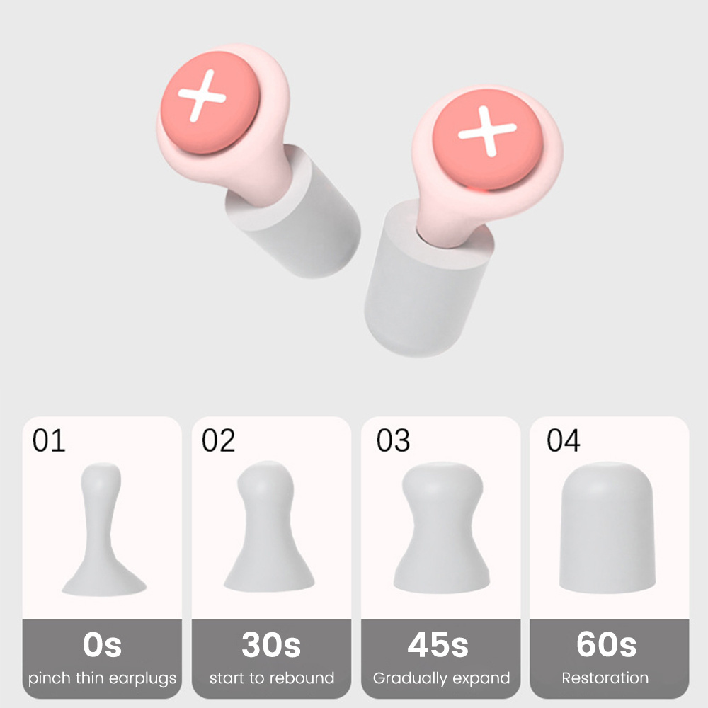 Bouchon d'oreille en Silicone, - Earplug Set Foam avis et prix