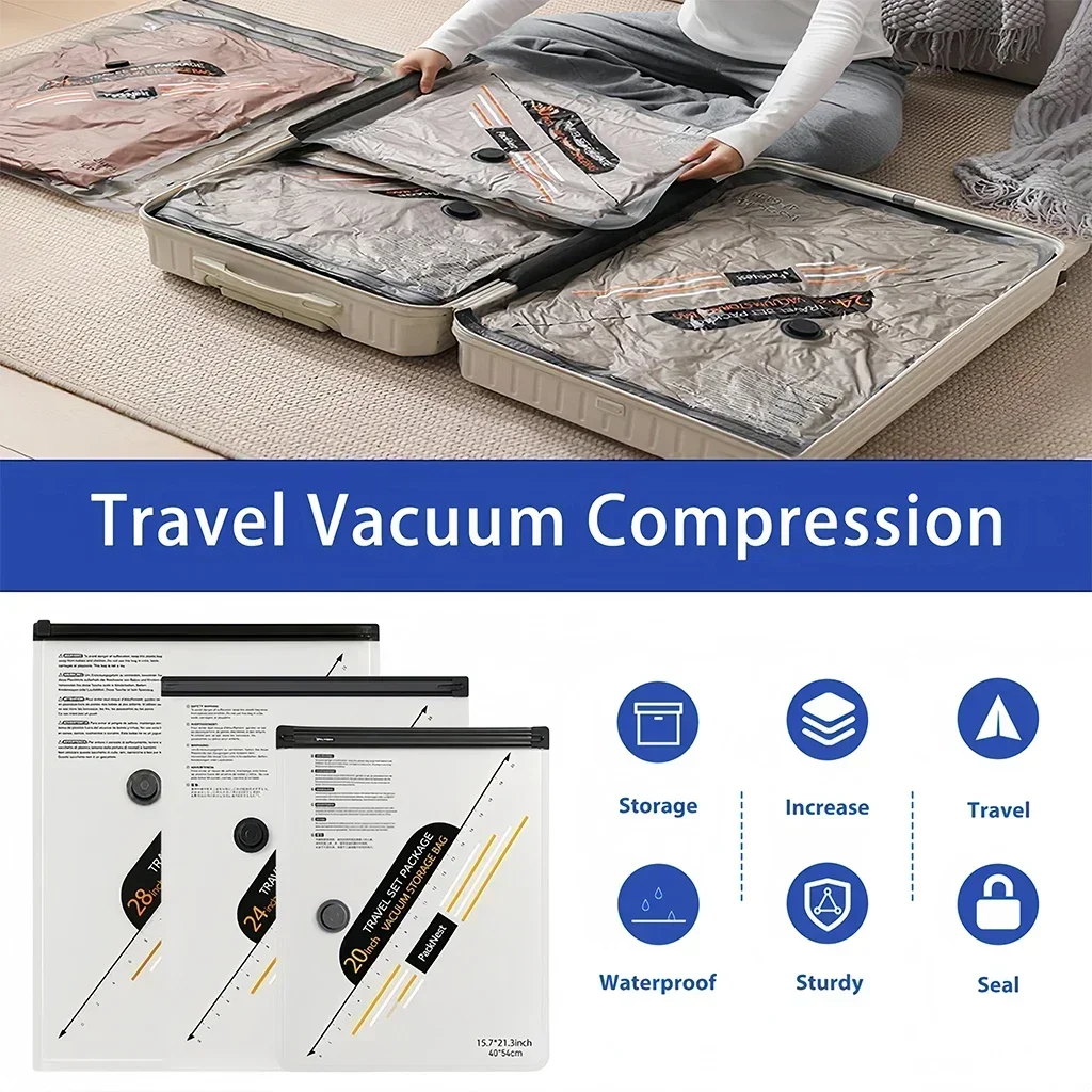 Sacs Compression Vide Anti Dec - Compression Bag Vacuum avis et prix