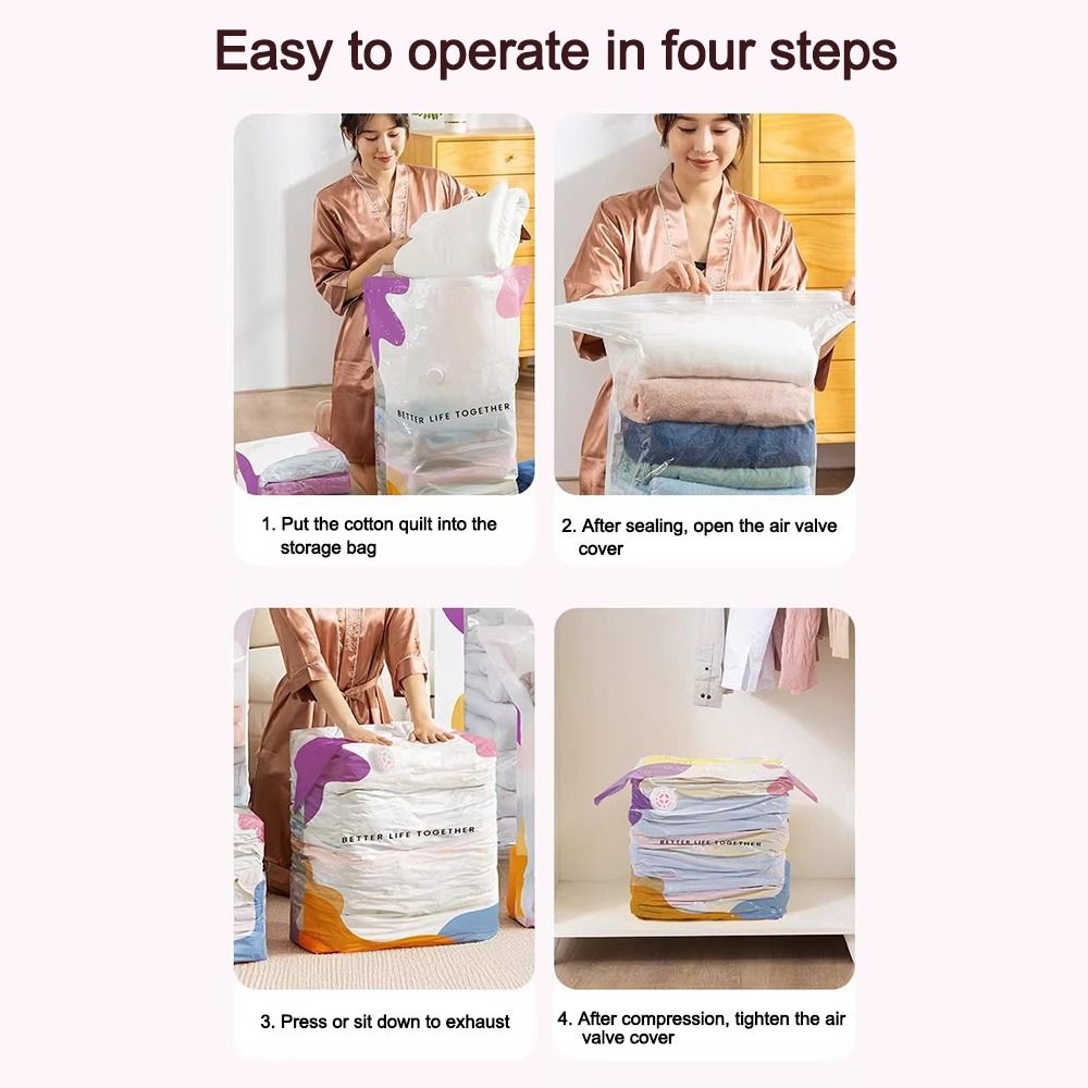 Sacs de rangement sous vide sa - Compression Bag Vacuum avis et prix