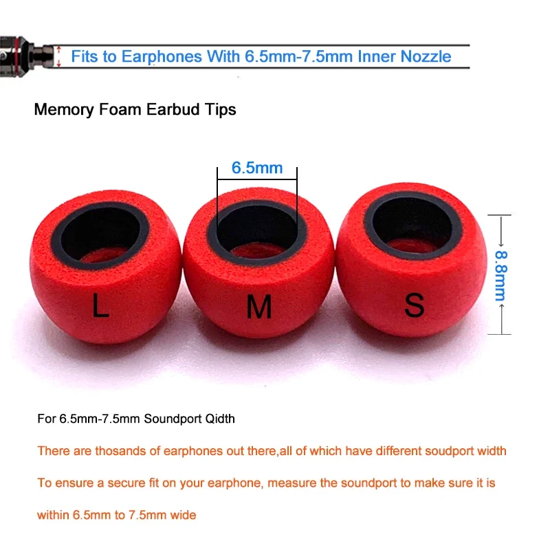 10 paires d'embouts en mousse  - Earplug Set Foam avis et prix