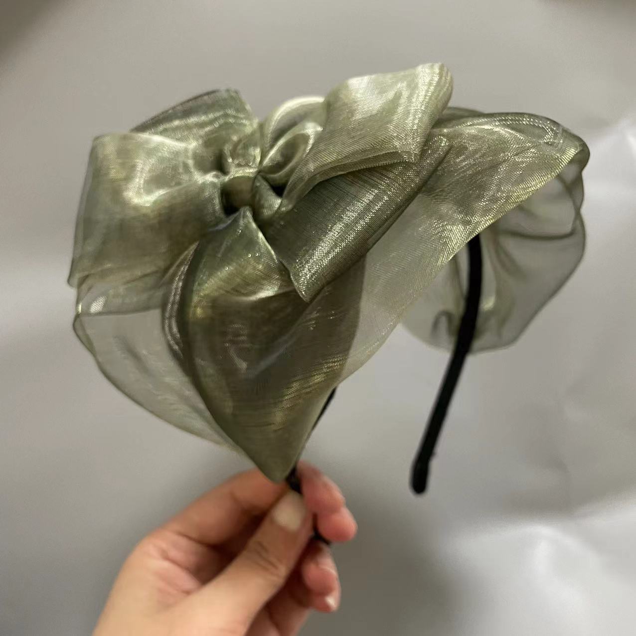 Bandeau en tulle dégradé gris, - Travel Accessories For Women avis et prix