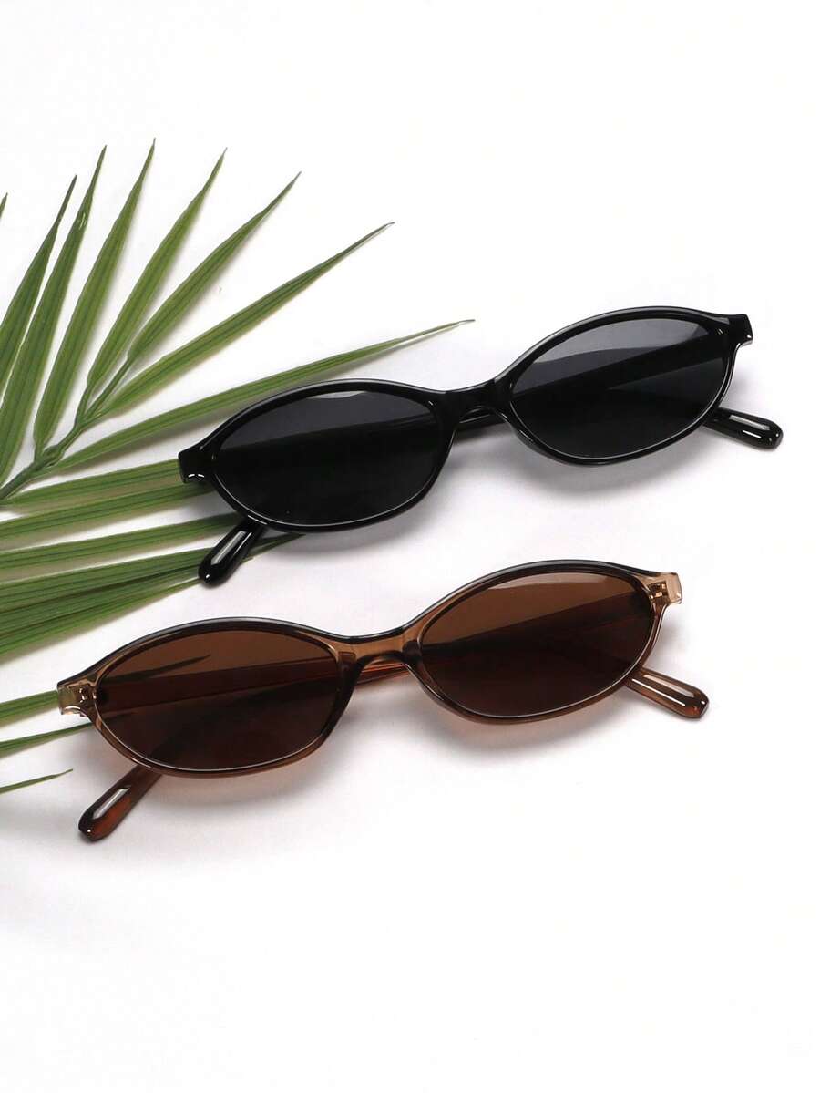 1 paire de lunettes ovales à p - Travel Accessories For Women avis et prix