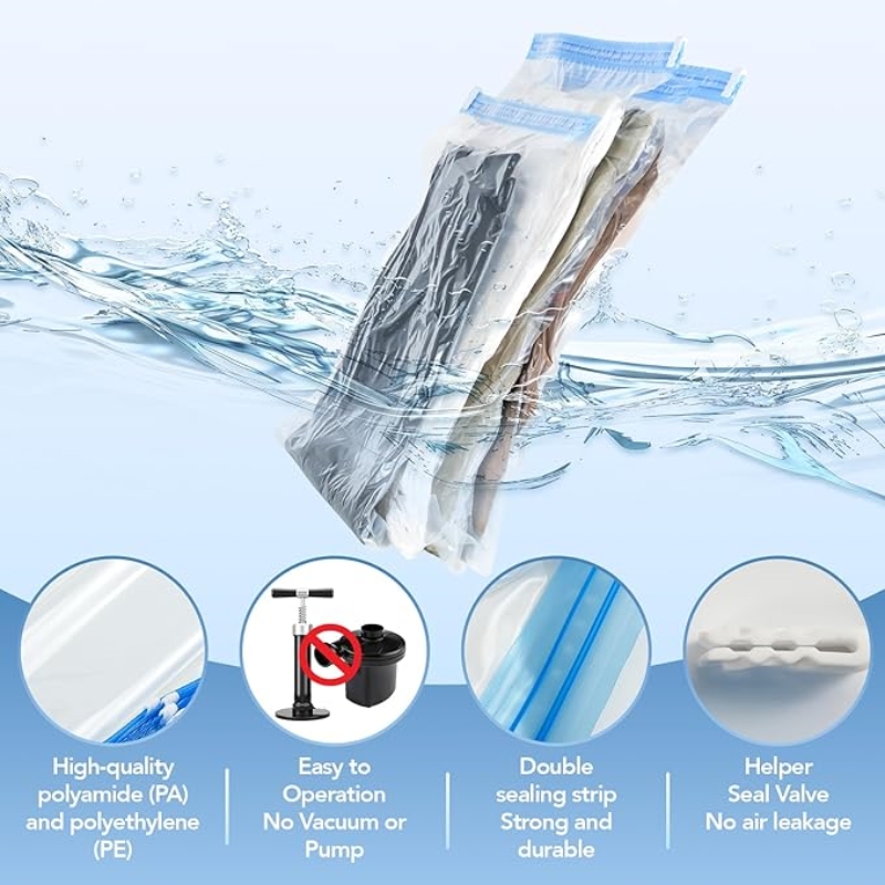 Sacs de compression pour voyag - Compression Bag Vacuum avis et prix