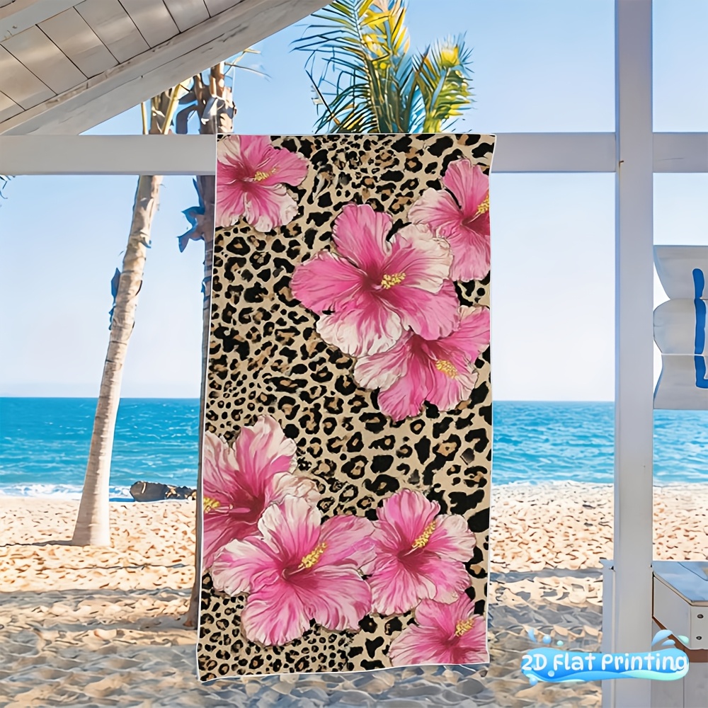 1 serviette de plage florale t - Travel Yoga Accessories avis et prix