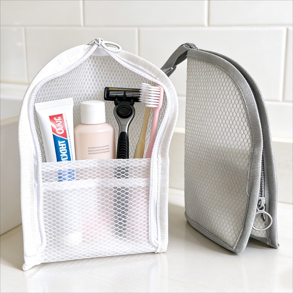 Trousse de toilette en maille  - Travel Accessories Toiletries avis et prix