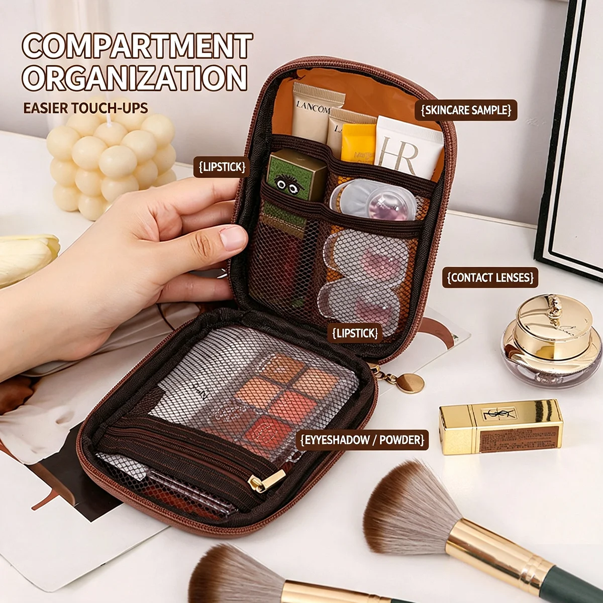 Pochette Cosmétique Transparen - Travel Accessories Toiletries avis et prix