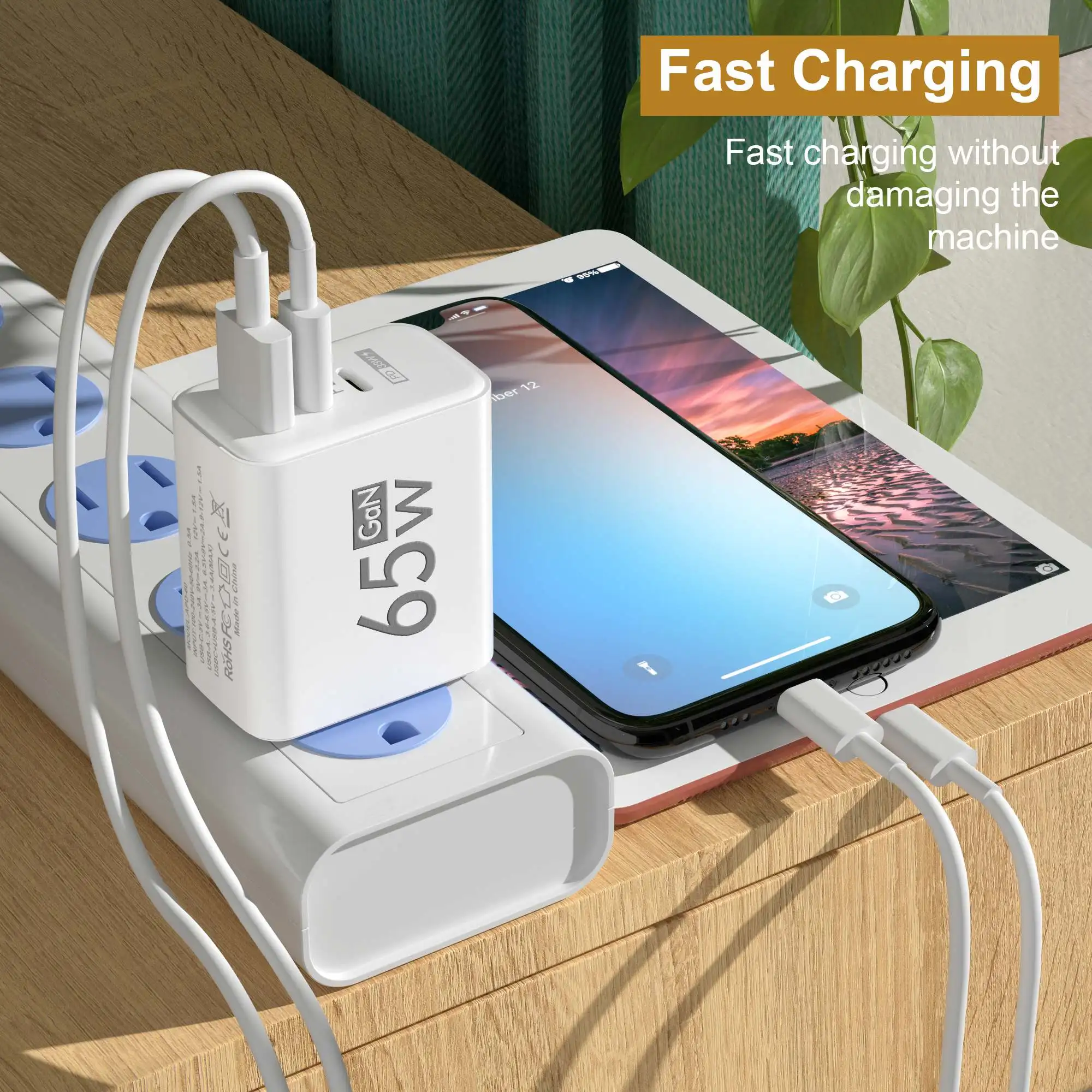 Chargeur mural pliable 65W GaN - Travel Accessories Iphone avis et prix