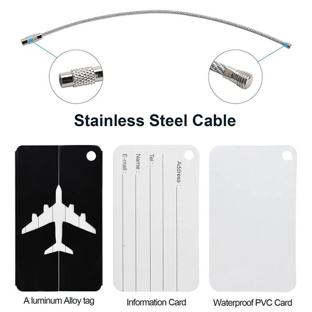 Étiquettes de bagage de voyage - Travel Accessories Plane avis et prix
