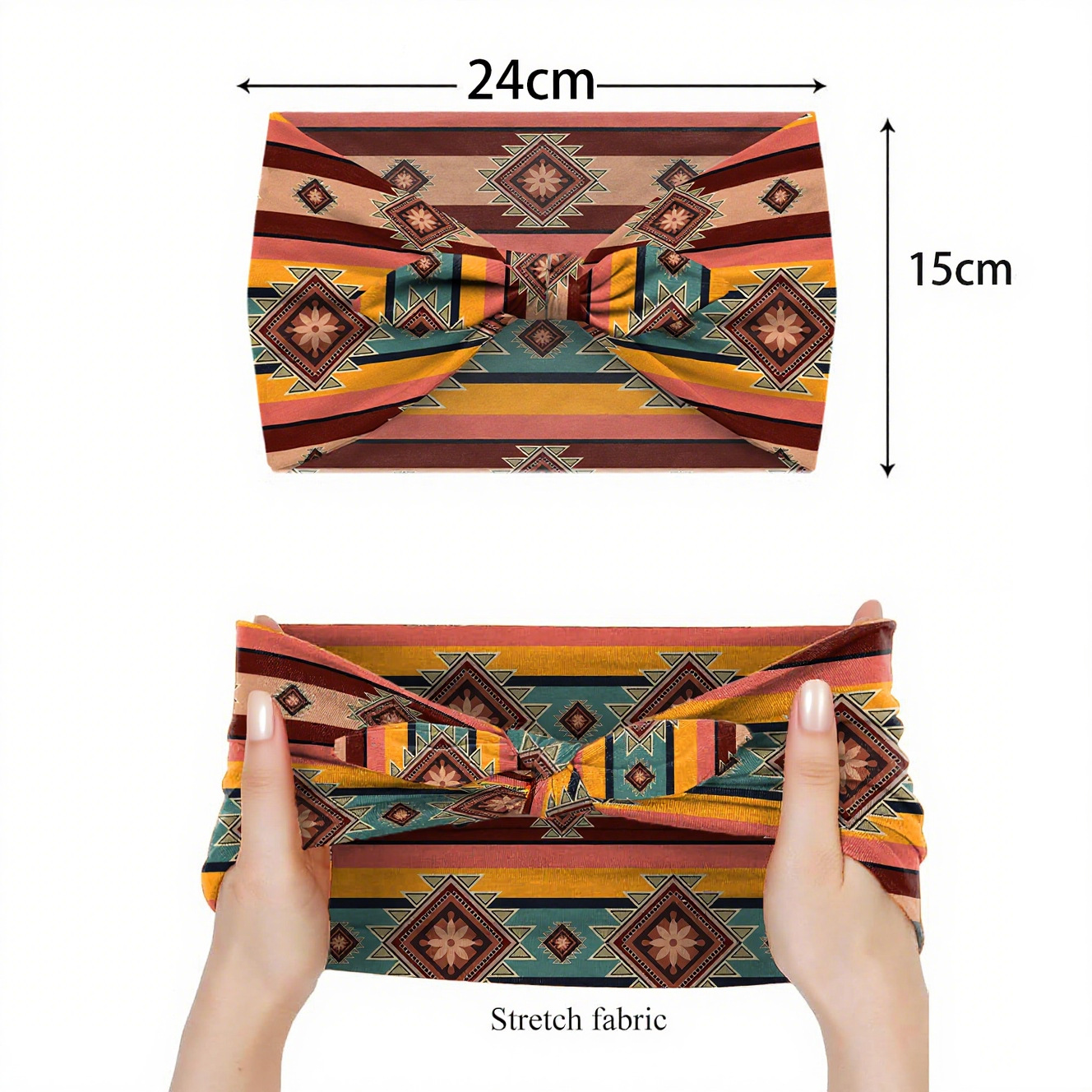 Bandeaux larges ethniques trib - Travel Yoga Accessories avis et prix