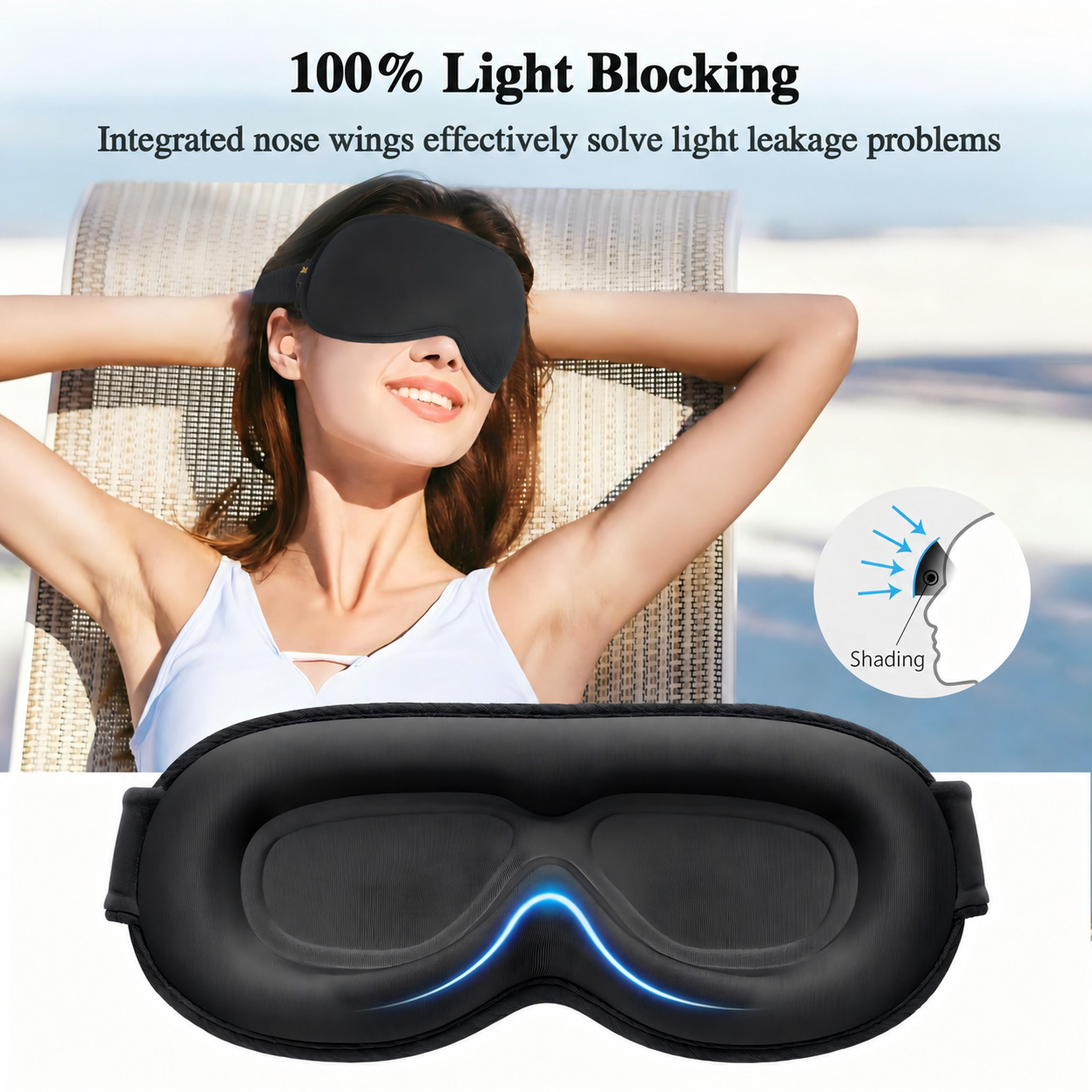 Ensemble de sommeil - Masque d - Earplug Set Foam avis et prix