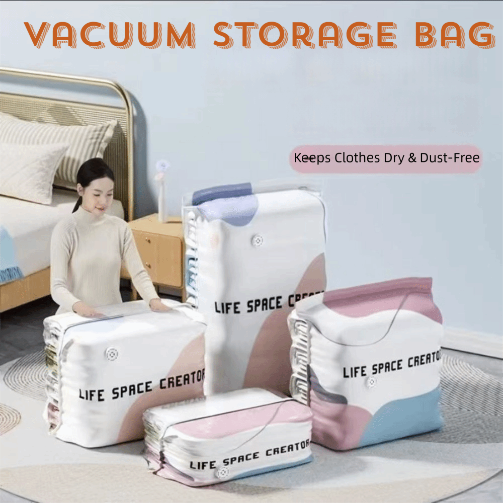 Sacs de rangement sous vide à  - Compression Bag Vacuum avis et prix